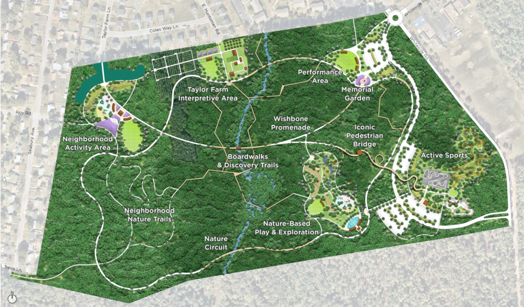 Taylor Farm Park Master Plan Rhodeside Harwell